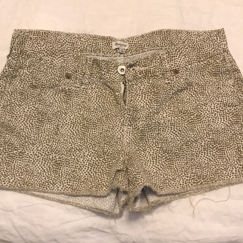 Brown/Green Madewell shorts